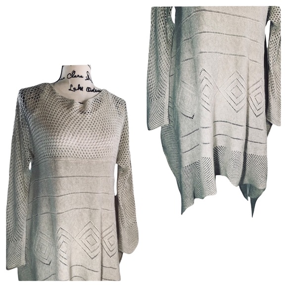 LOVE STITCH - Oversized Knit Sweater - Picture 14 of 16